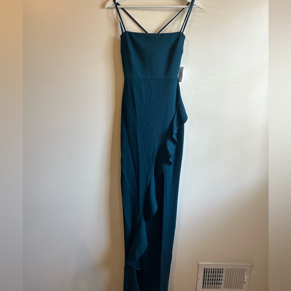 Small Windsor Floor Length Slit Dress